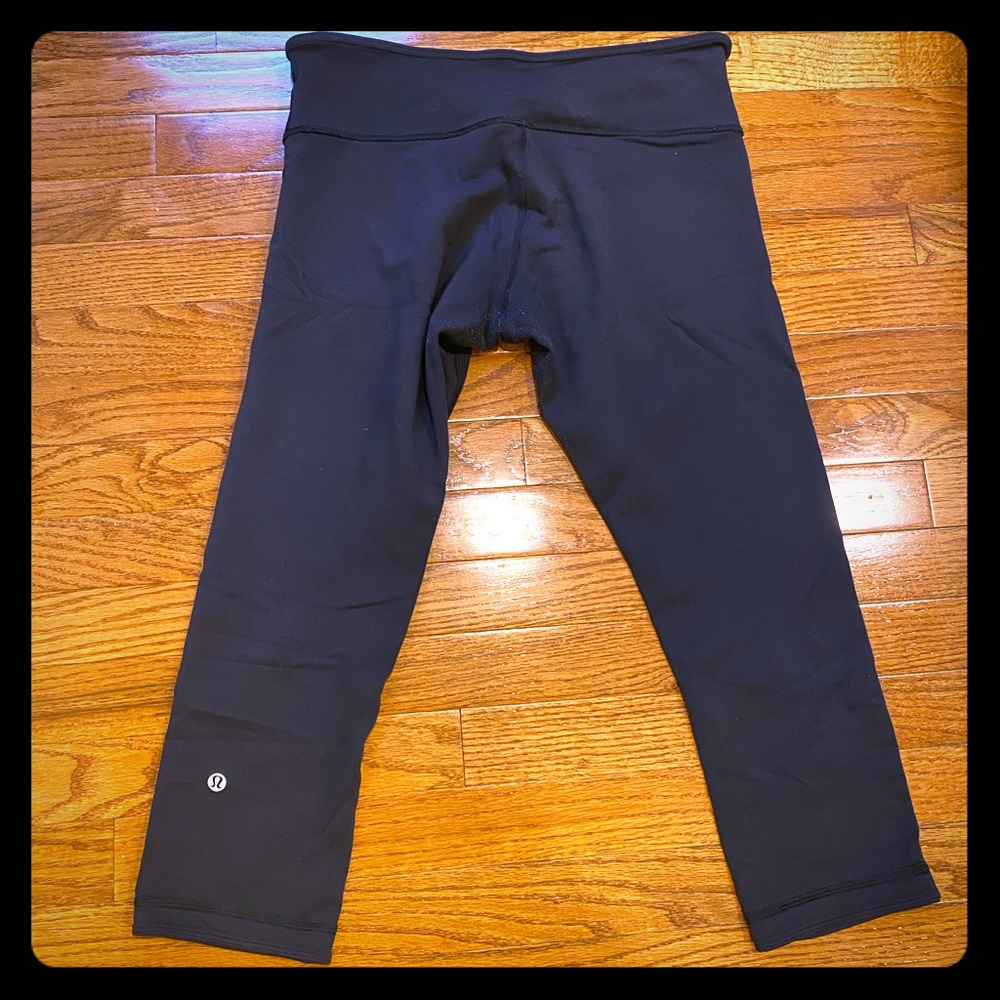 Lululemon Crops- Reversible wunder under